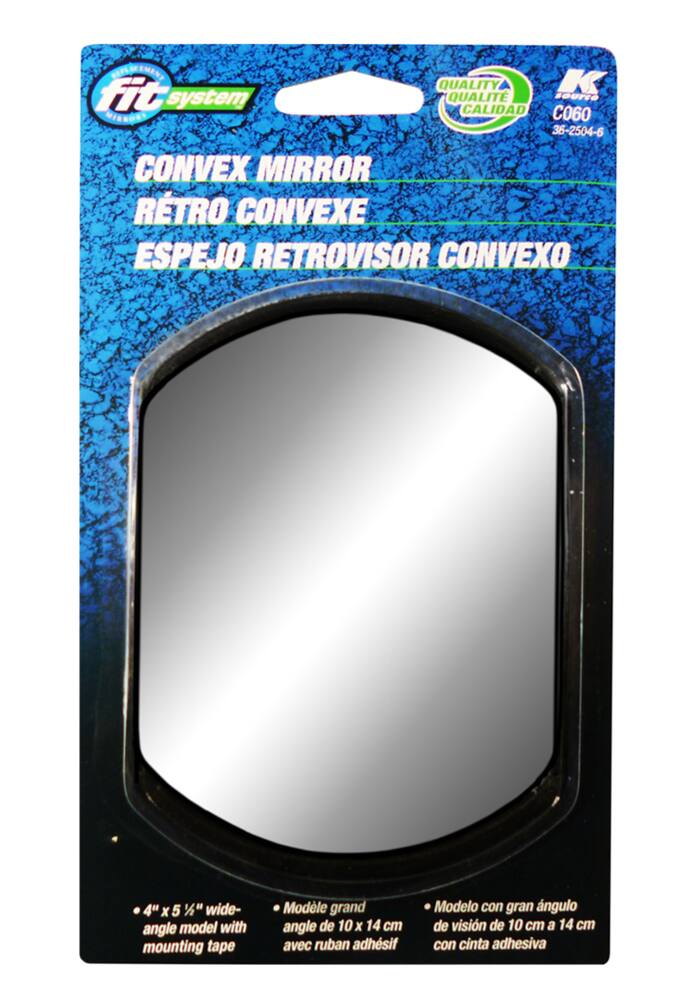 K Source Blind Spot Mirror, 4-in x 5-1/2-in