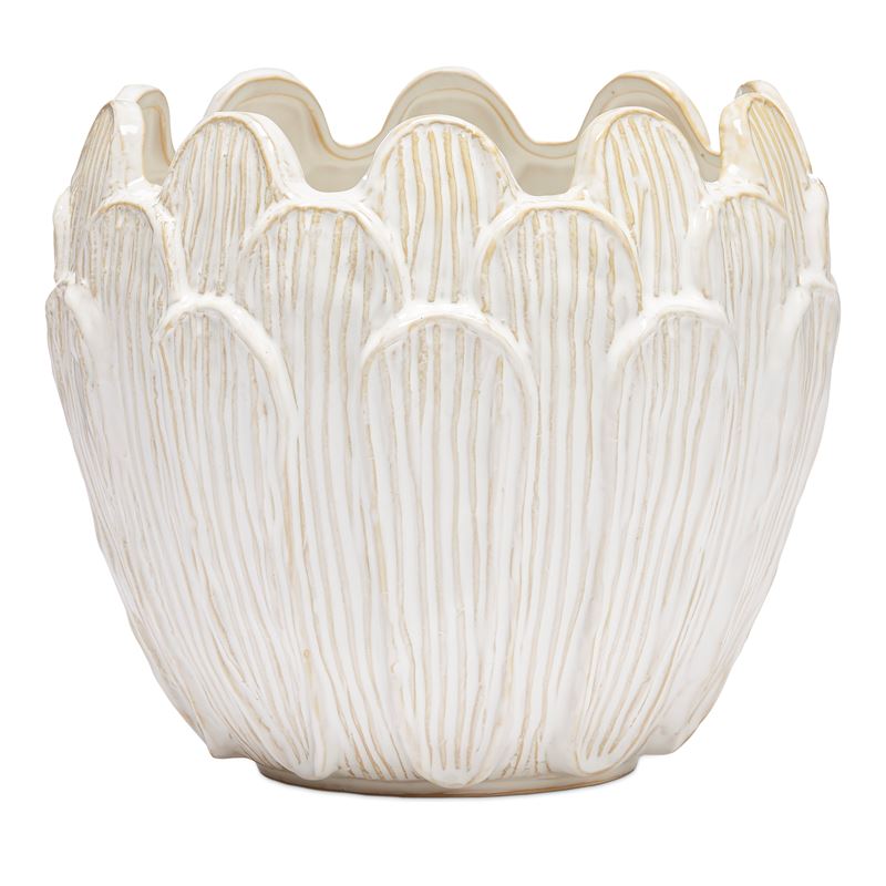 Lily White Pot