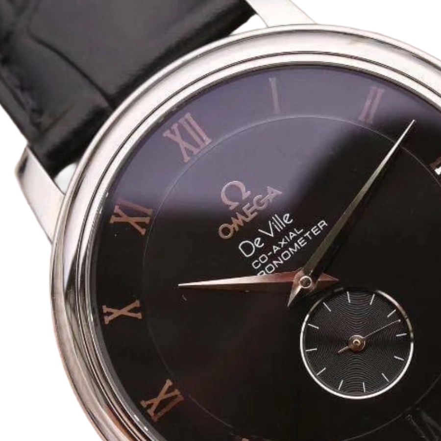 Omega De Ville Prestige Black Dial 4813.50.01 Exact Replica 1:1