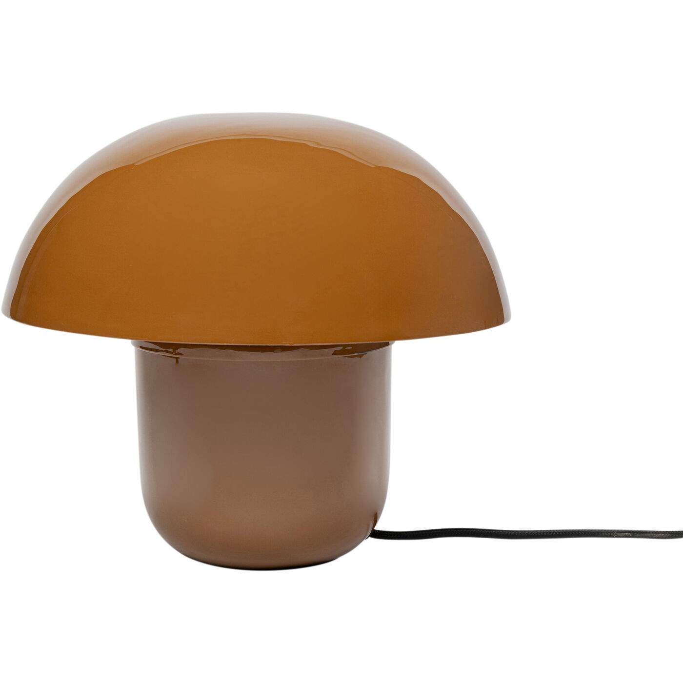 Kare Design Tafellamp Mushroom - 27cm - bruin