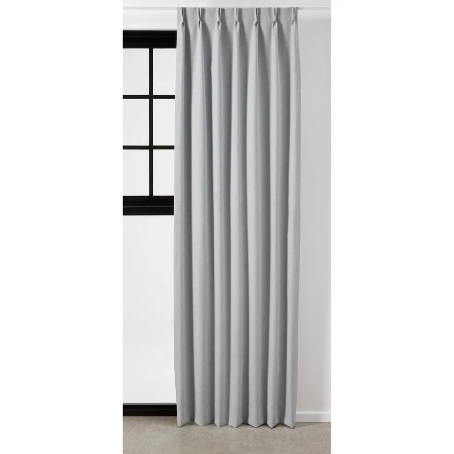 Kwantum Vouwgordijnen | Gordijnen | Gordijn Thijs  Grijs