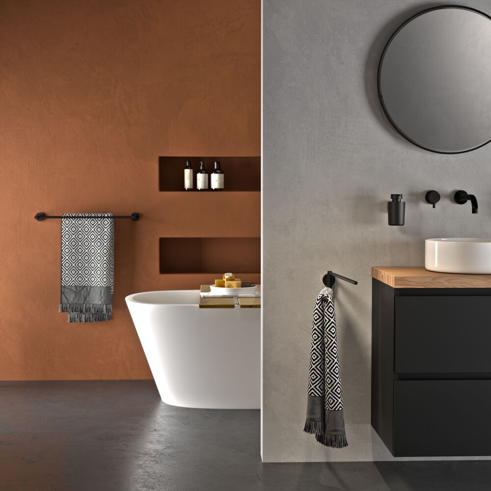 Tiger Urban Handdoekrek - Zwart