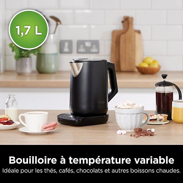 Bouilloire Electrique- NINJA - KT200EU - 3000 W - 0,7 L - Noir