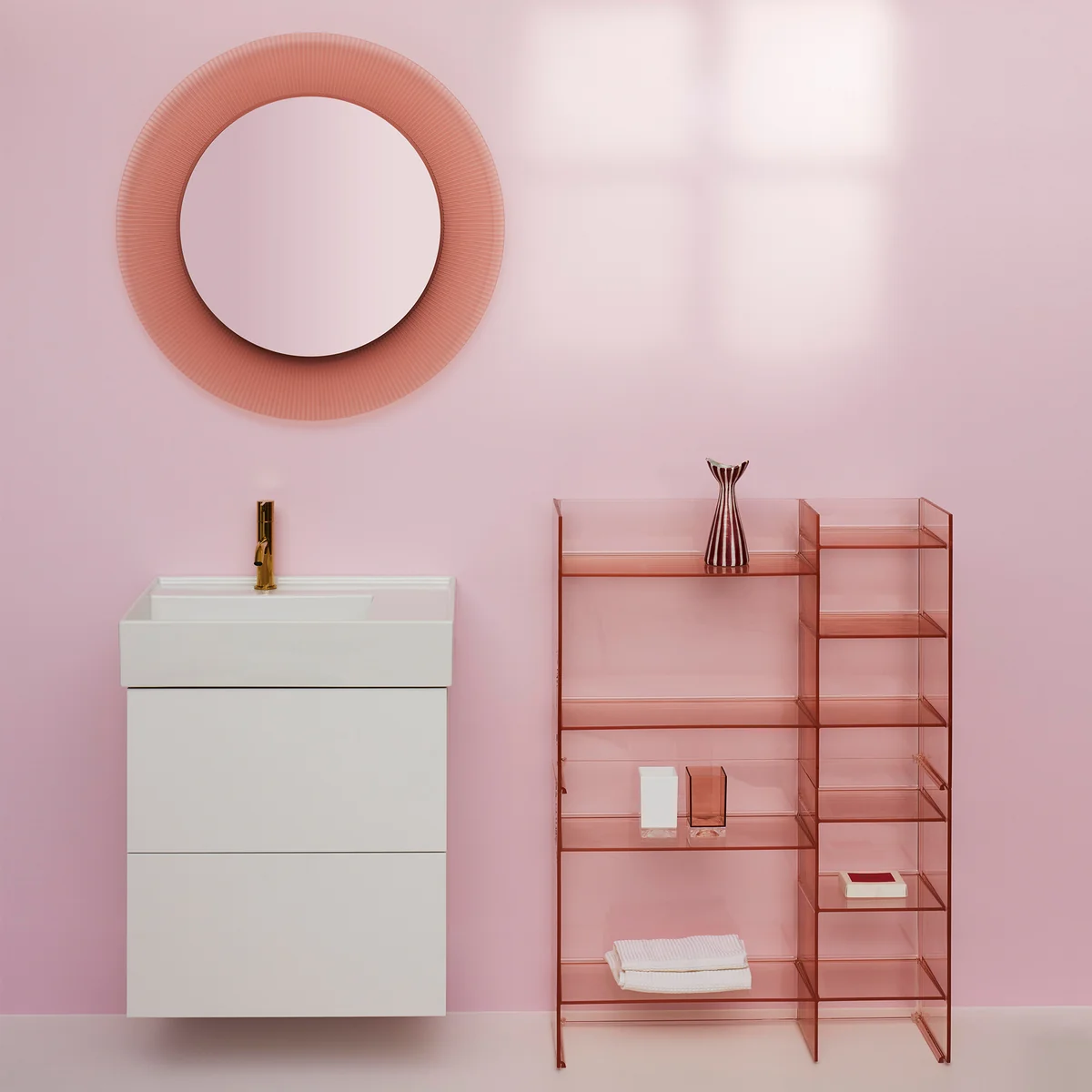 Kartell - All Saints Spiegel, aquamarin