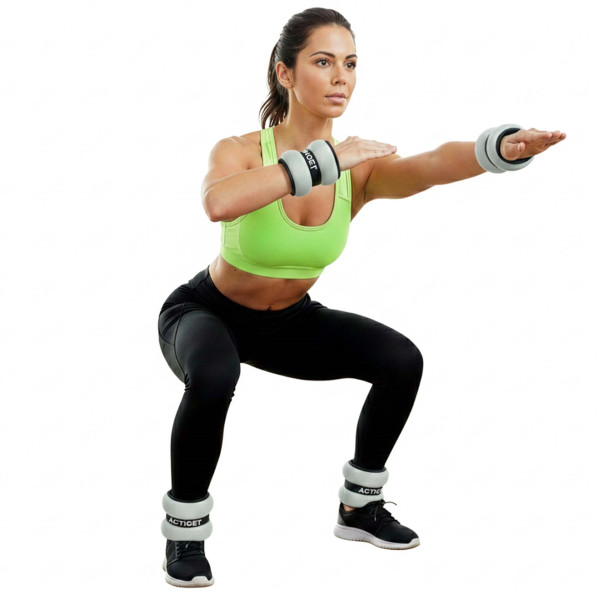 Obciążenia na ręce i nogi Actiget 2x0,5 kg do treningu fitness i cardio