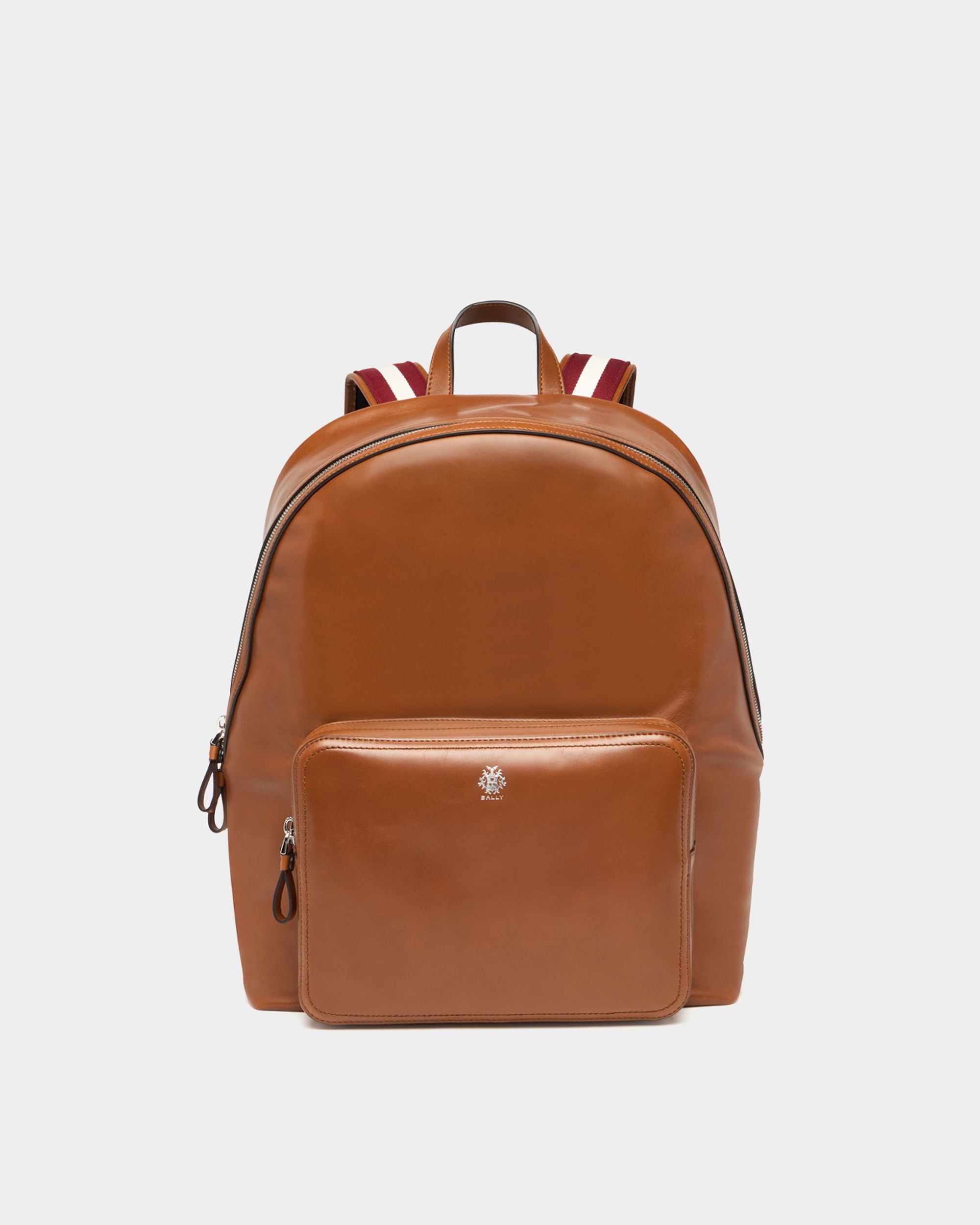 Ray Rucksack aus Leder in Amber Brown
