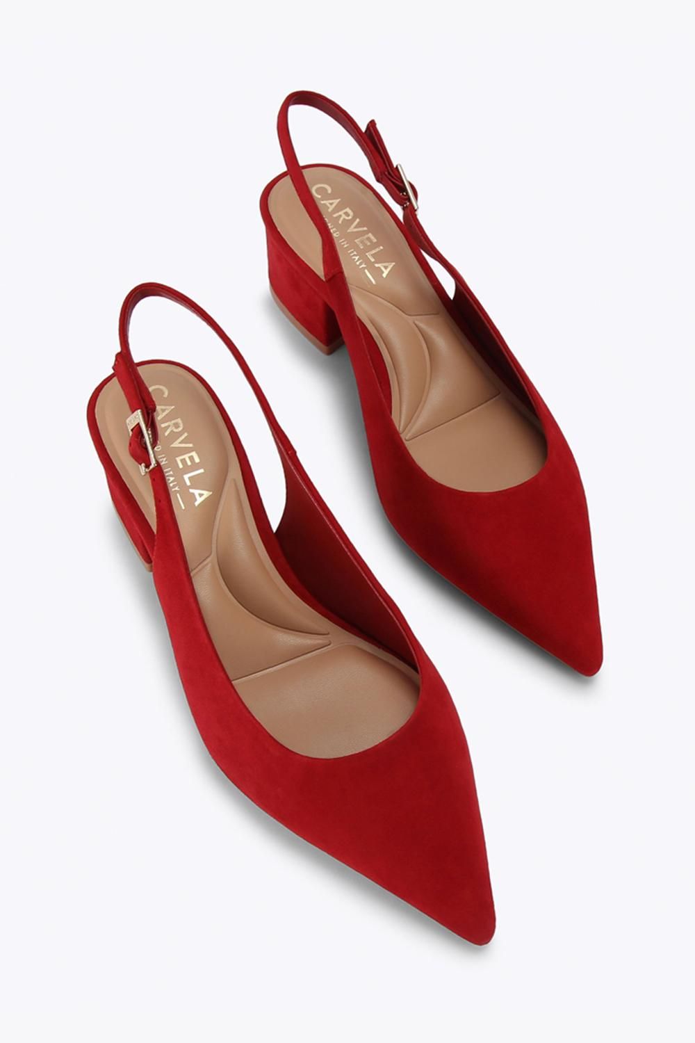 Carvela Armonia Sling' Suede Heels