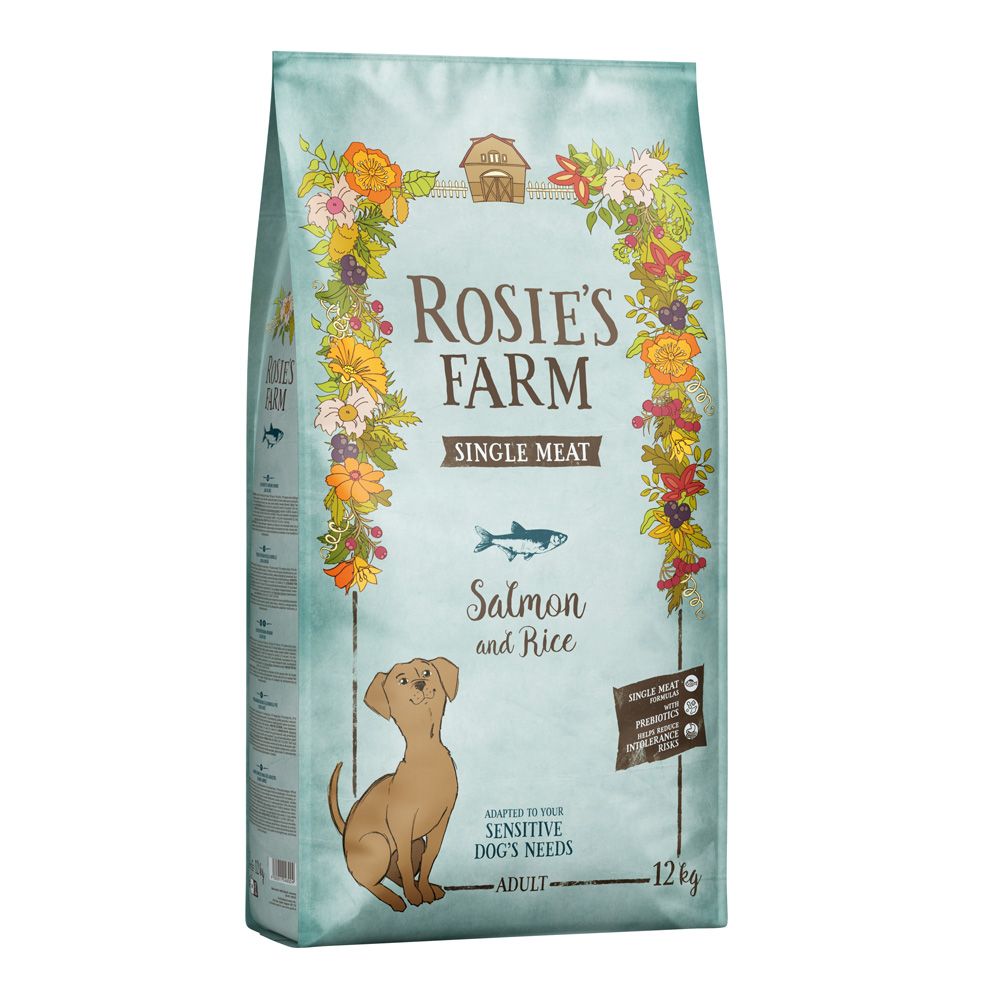 Rosie's Farm Single Meat Adult Salmon with Rice