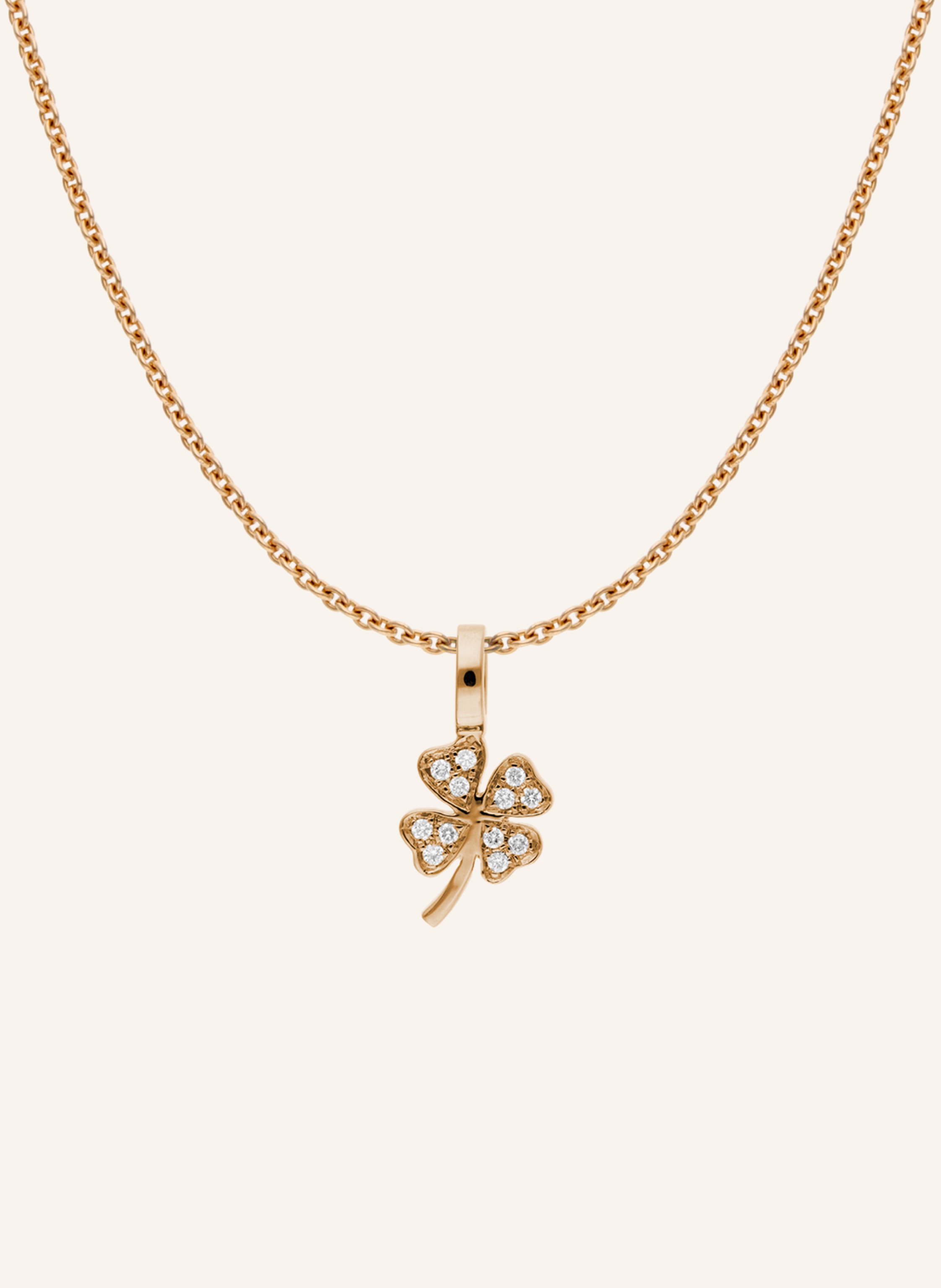 CADA Kette TINY LUCKY CLOVER