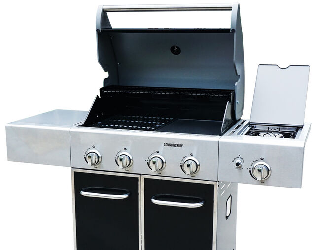 Connoisseur 4 Burner BBQ With Side Burner