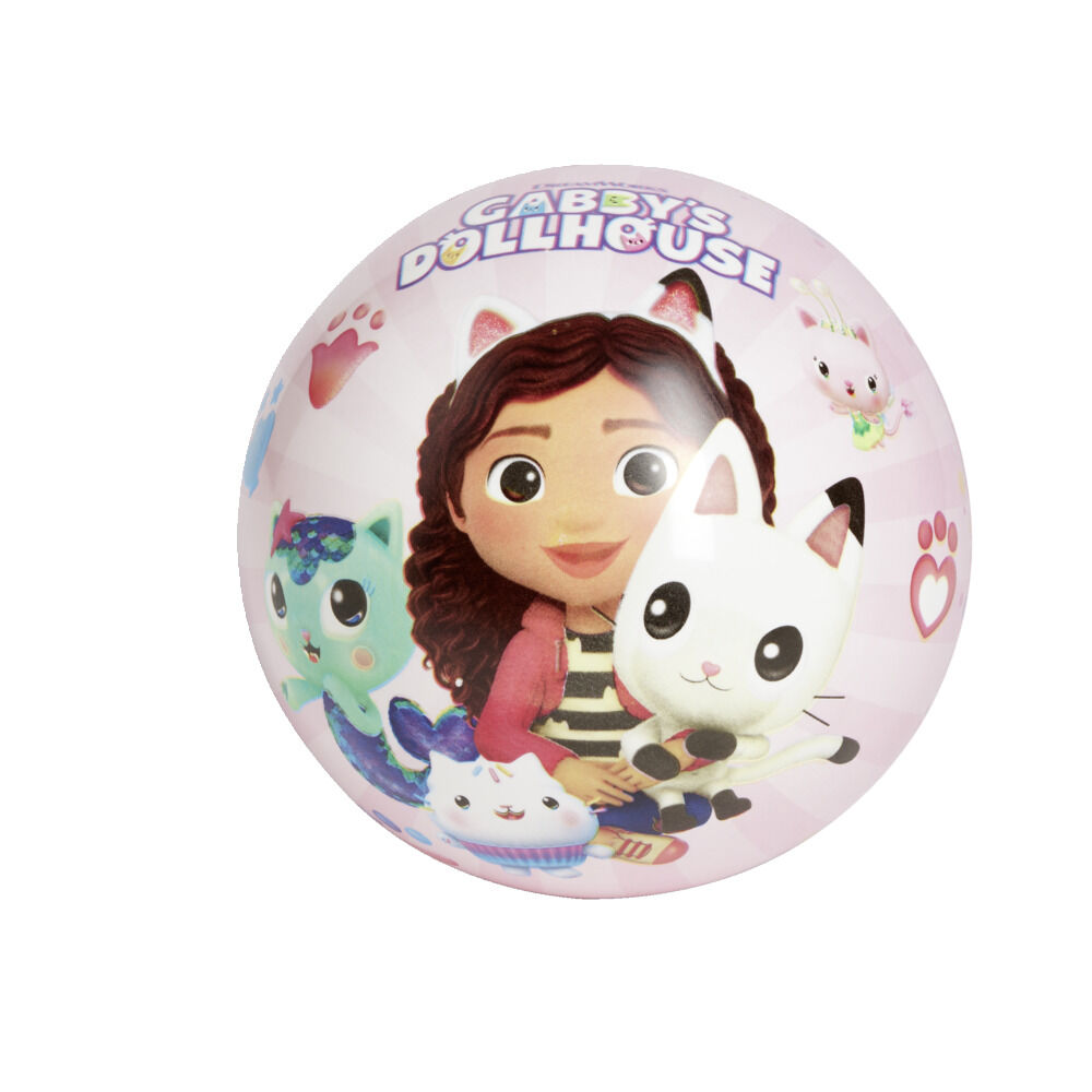 Ballon de plage Gabby Chat rose Ø23cm