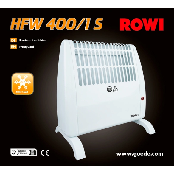 Heizlüftgerät »HFW 400/1 S«, max. Heizleistung: 0,4 kW, geeignet für Innenräume
