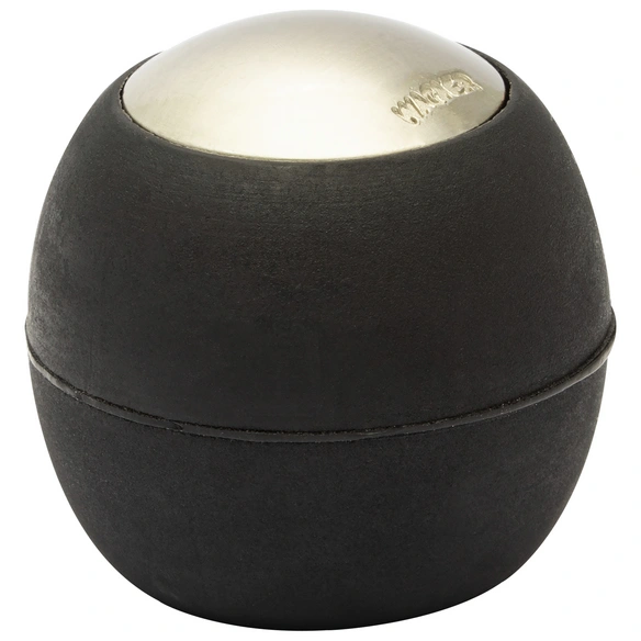 Bodentürstopper »EH5178«, silberfarben/schwarz, Metall/Gummi