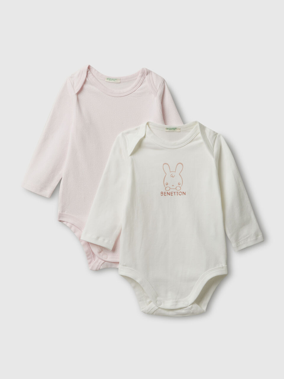 Two long sleeve bodysuits