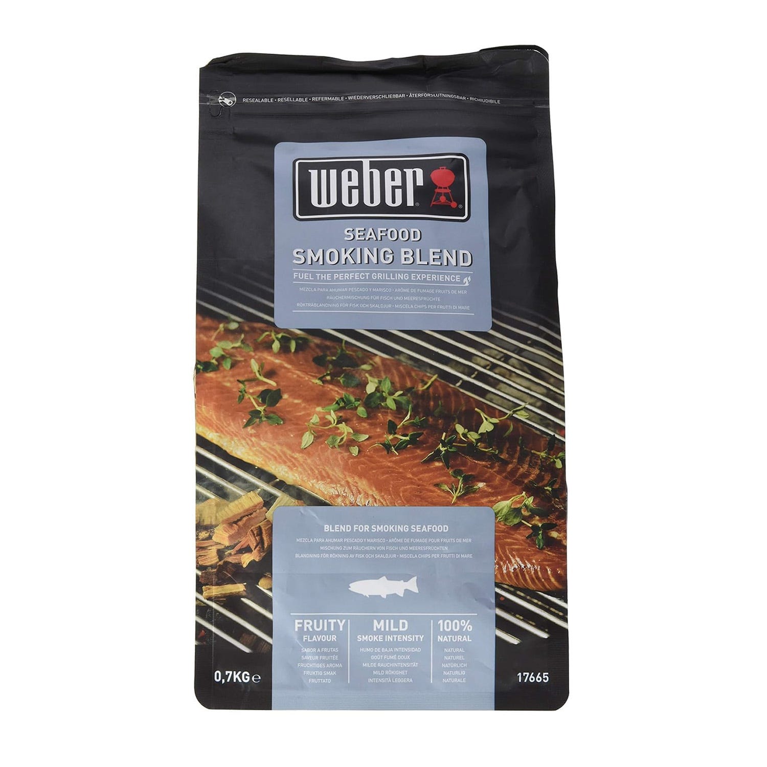 Miscela per affumicatura frutti di mare per barbecue Weber