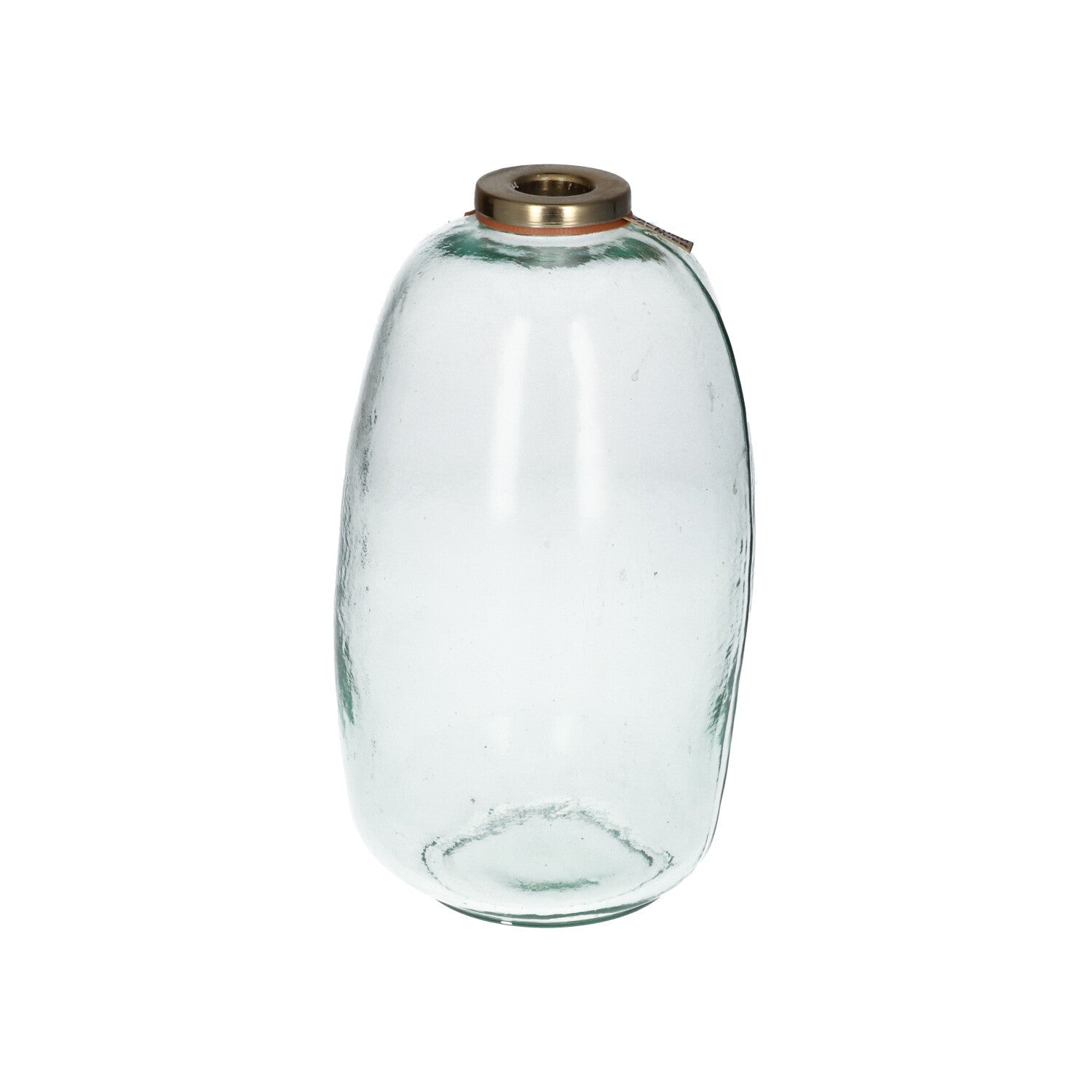 Return to Sender Vaas/ Kandelaar Hoog recycled glas Happy Booby
