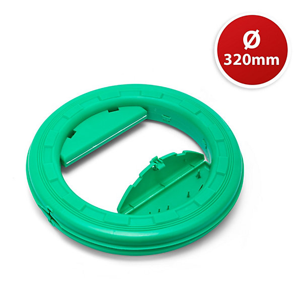 Carter plastique diamètre 320mm pour aiguilles tire-fils
