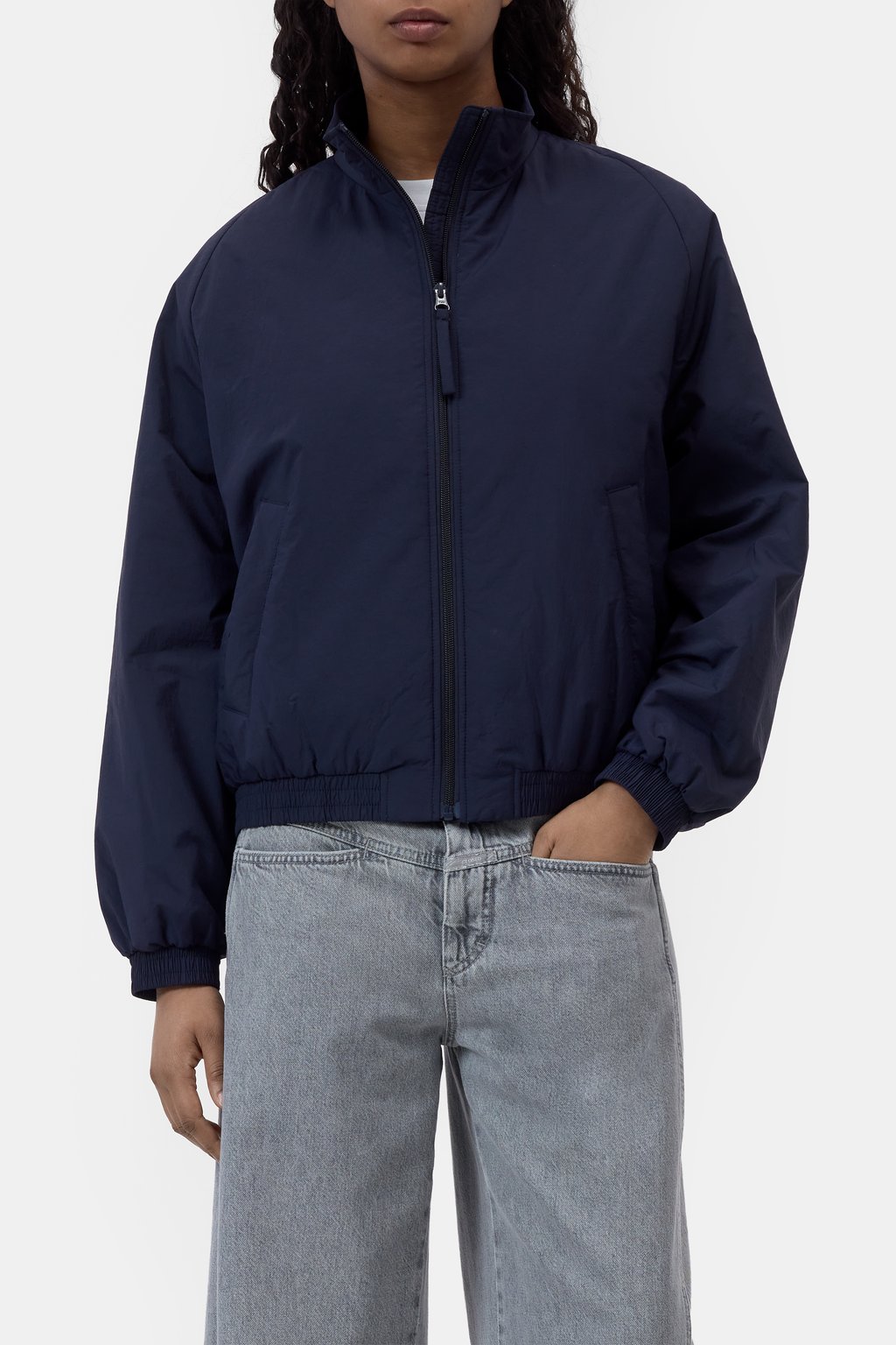 Trainingsjacke aus Nylon