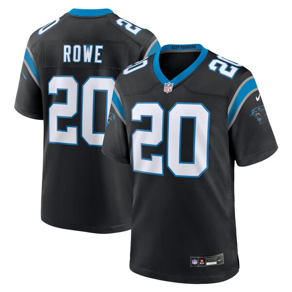 Eric Rowe Carolina Panthers Nike Game Jersey - Black/Blue