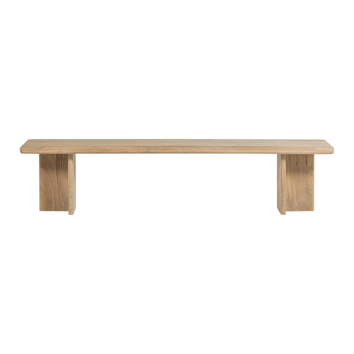 WOOOD eetbankje 180 cm Ato - Mangohout - Naturel - 47x180x45
