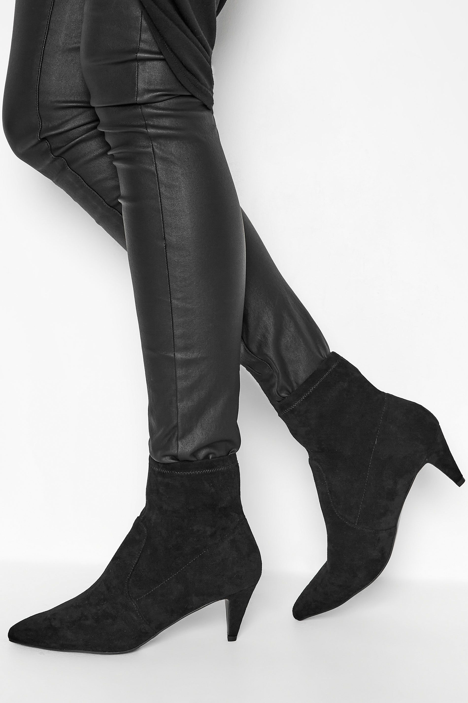 Long Tall Sally Kitten Heel Boots