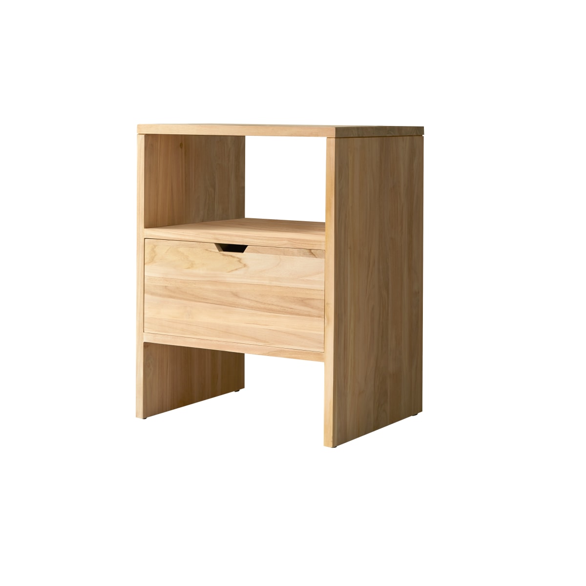 Tikamoon Massief teakhouten badmeubel 60 cm - Naturel