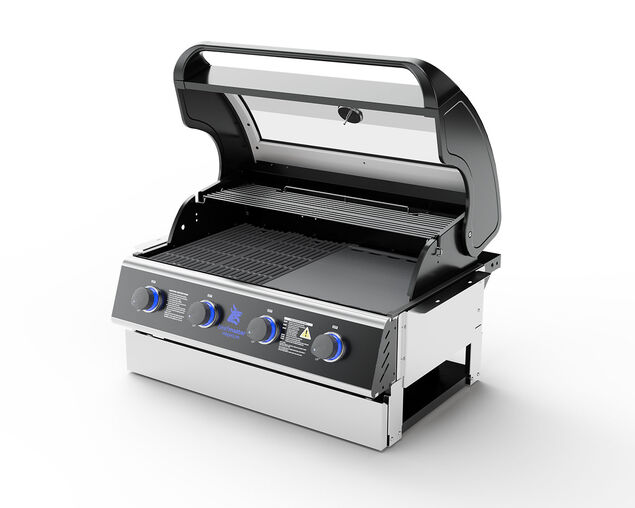 Beefmaster Premium T-Series 4 Burner Build-In BBQ