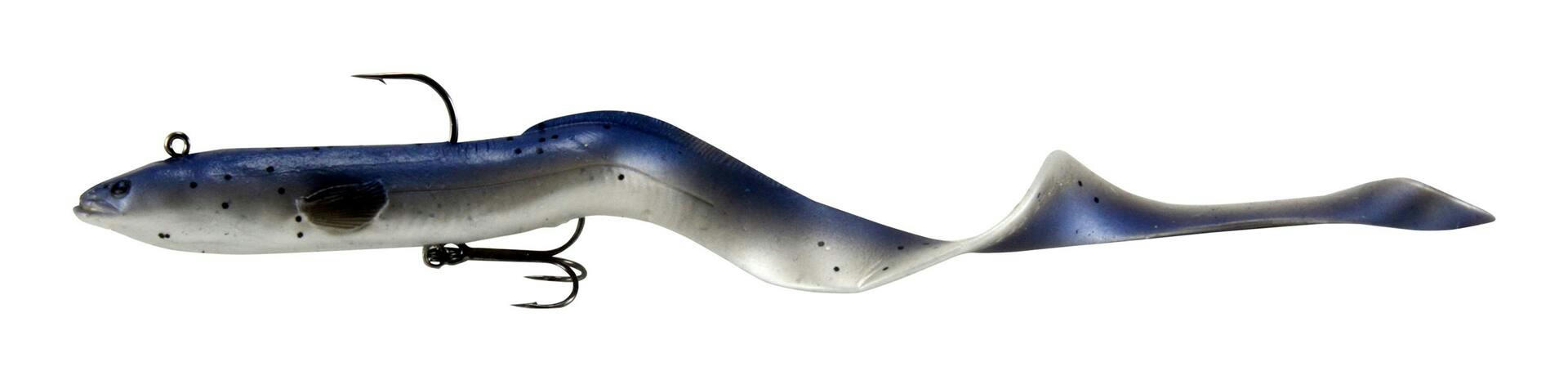 Savage Gear 3D Real Eel Pre-Rigged Bait, 8-in