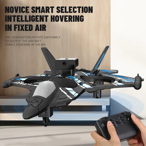 NNEOBA Remote Control Aircraft Plane with Camera & Obstacle Avoidance