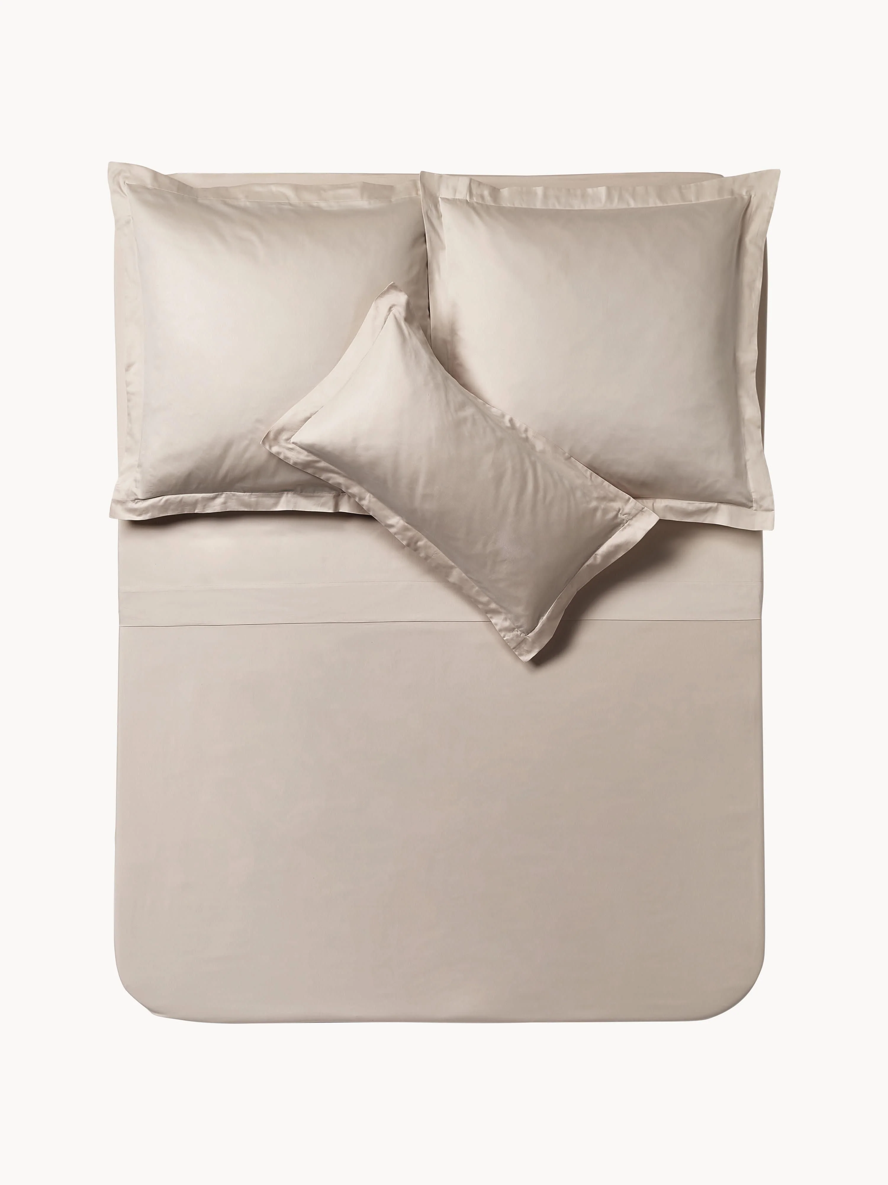 Baumwollsatin-Betttuch Premium