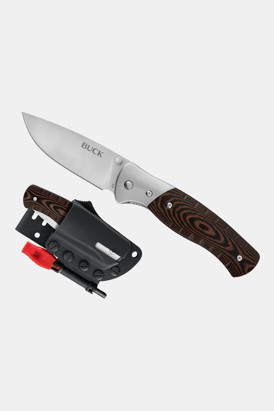 Buck Knives Large Folding Selkirk Micarta Clampack Mes