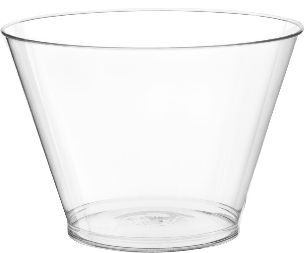 Big Party Pack Plastic Reusable Tumbler Cups, Clear, 5-oz, 88-pk, for Christmas/Thanksgiving/New Year's Eve/Birthday Party