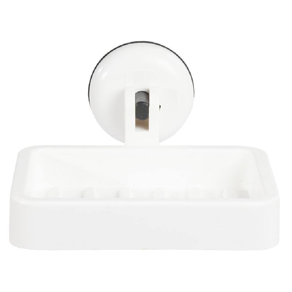 Porte savon blanc fixation ventouse