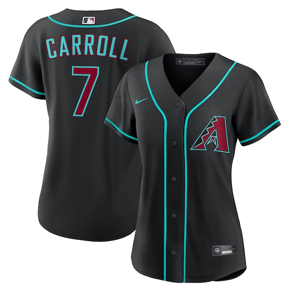 Corbin Carroll Arizona Diamondbacks Nike Women's Alternate Replica Jersey - Black