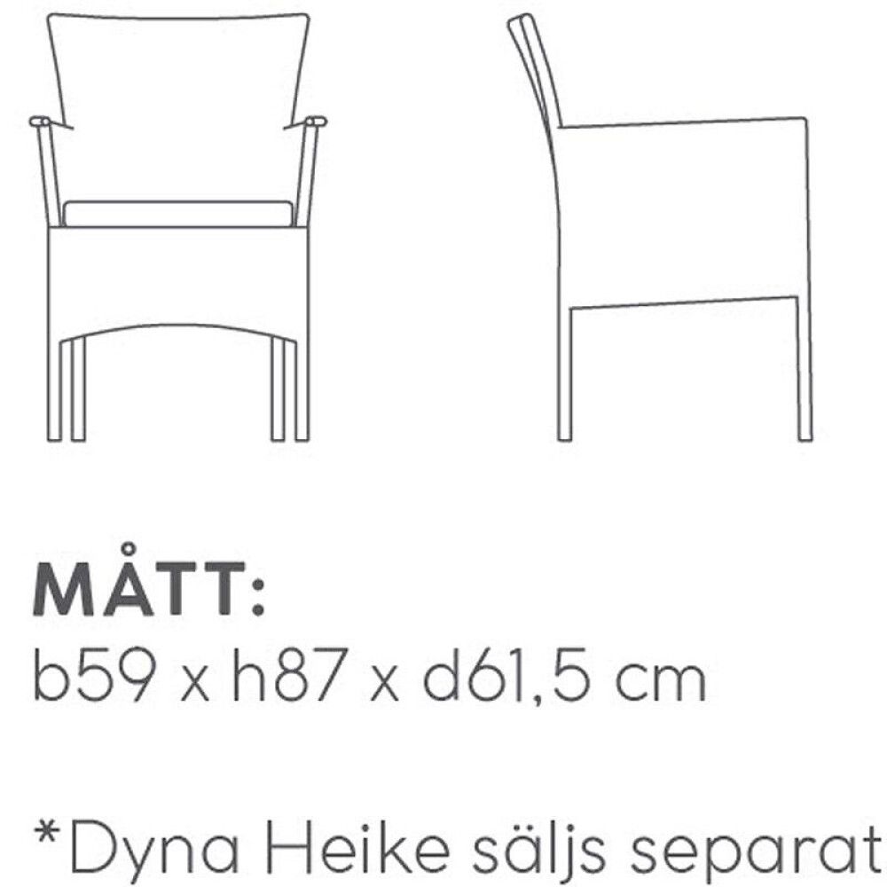 LENESTOL SUNFUN FRIDA GRÅ
