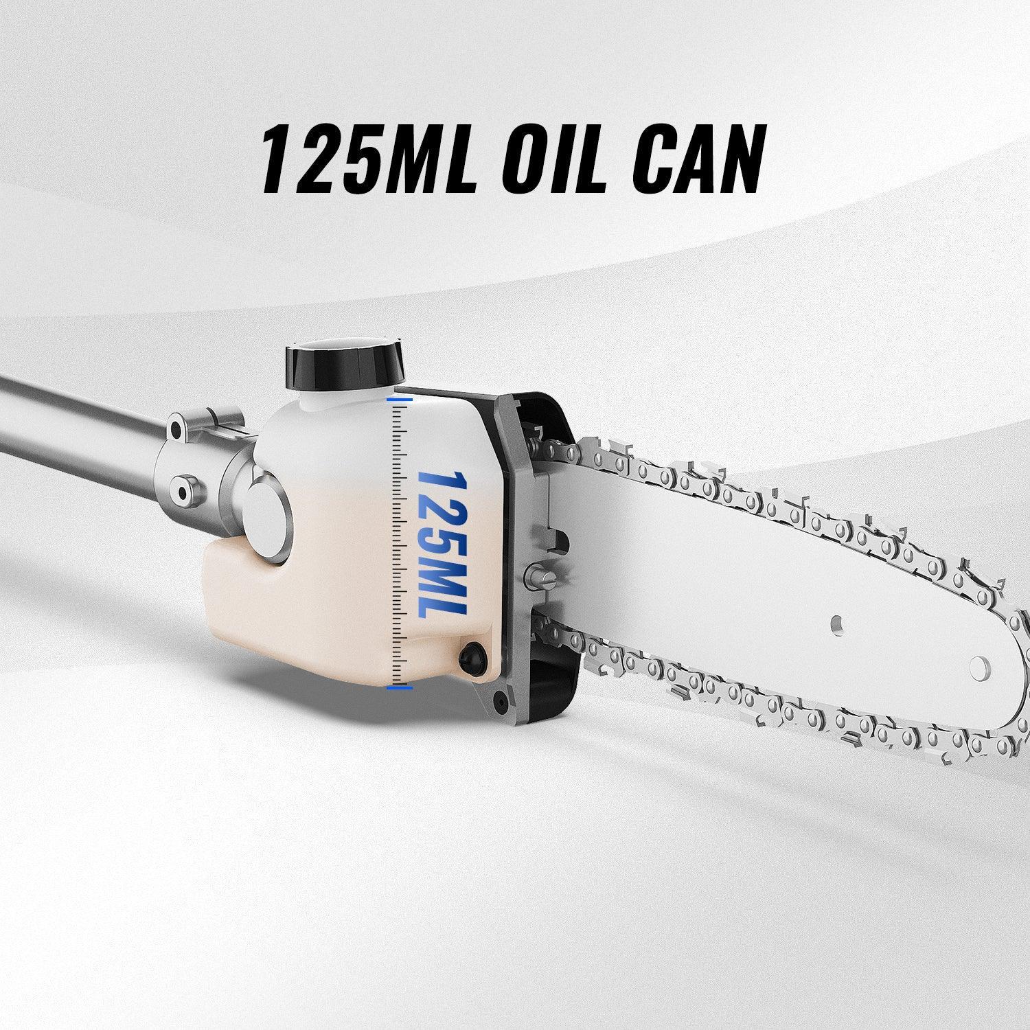 WILD BADGER POWER 10” Pole Saw with 30-Inch Shaft Universal Attachment Fixed Pole