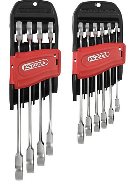 Jeu de 10 clés mixtes à cliquet GEARplus - KS Tools 503.4250