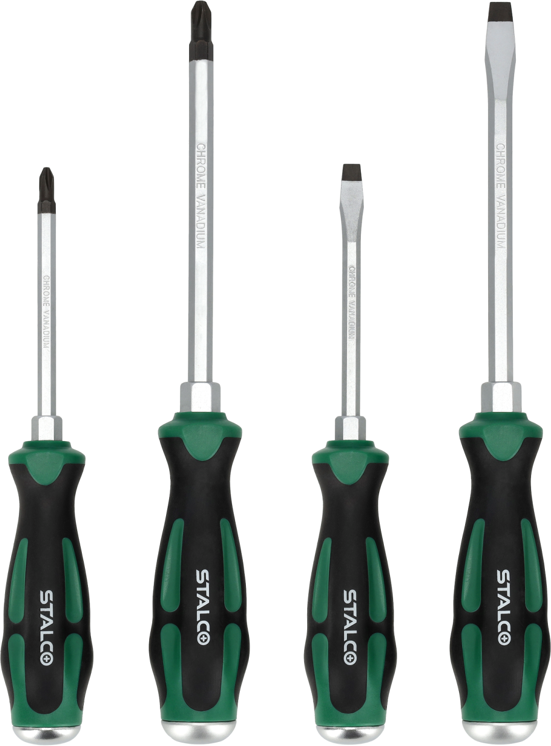 Zestaw wkrętaków ślusarskich do pobijania 4 El. STALCO S-12395