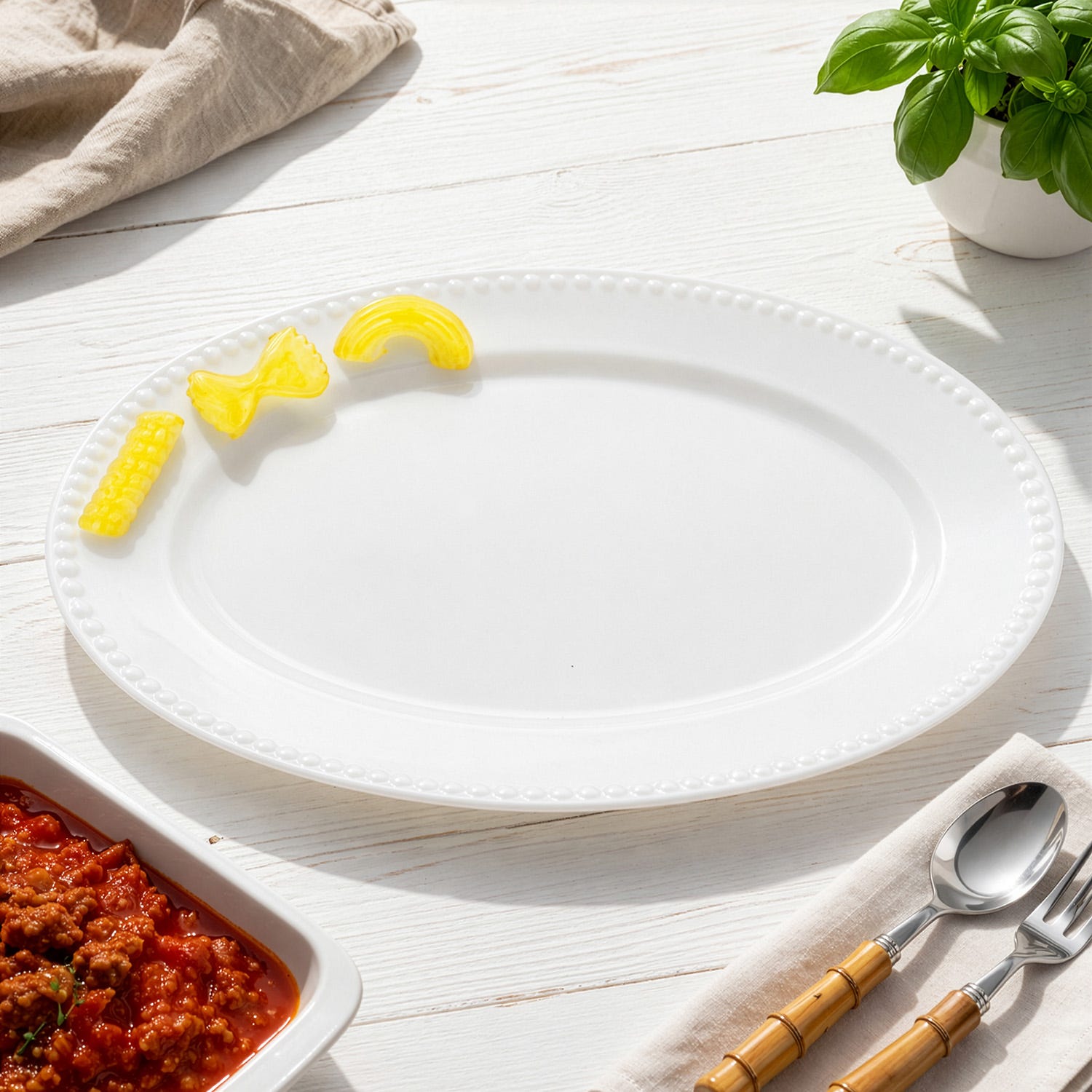 Piatto da portata 28 cm ceramica Pasta