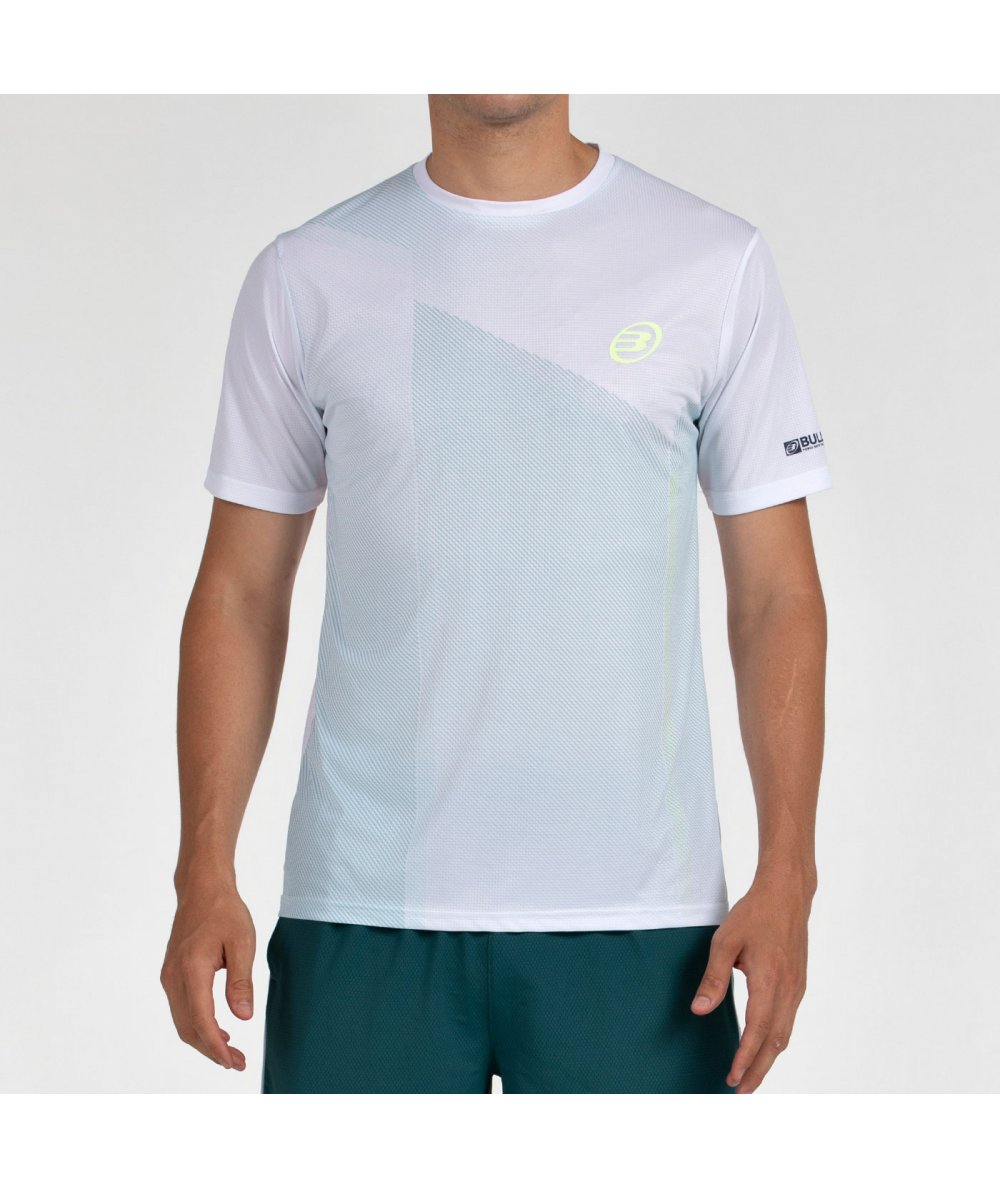 CAMISETA BULLPADEL LAGAR BLANCO