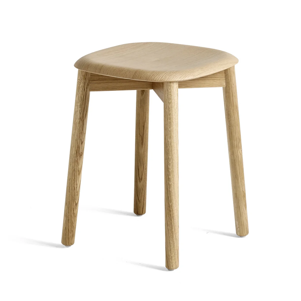 HAY - Soft Edge 72 Hocker, Eiche massiv, matt lackiert
