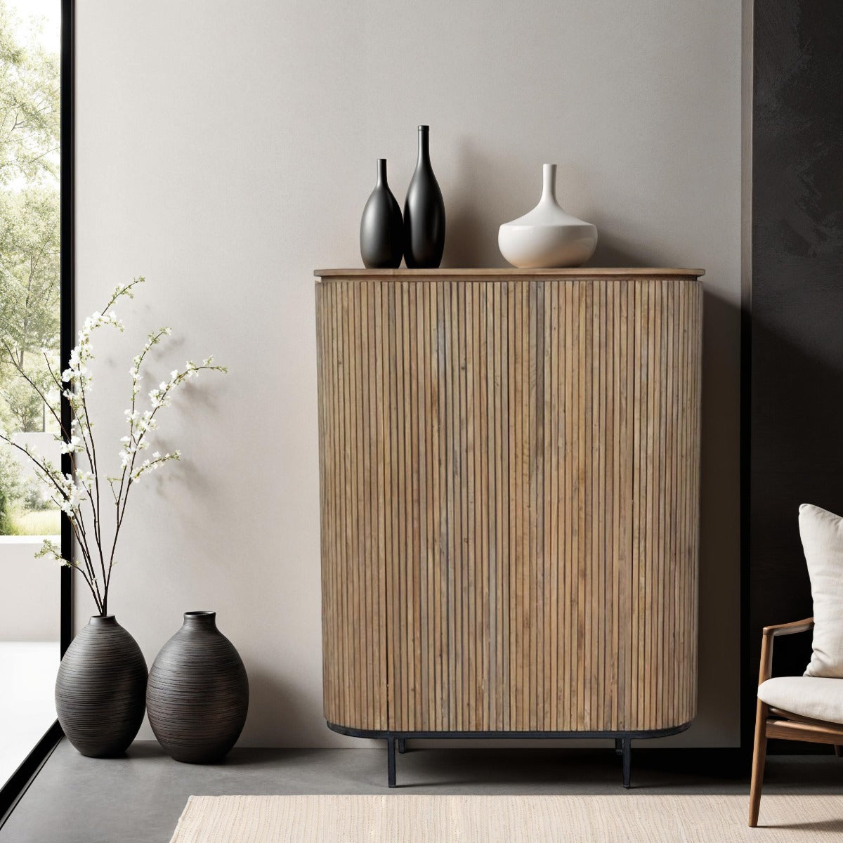 Livingfurn - Kabinetkast - Lausanne - Teakhout - 150cm