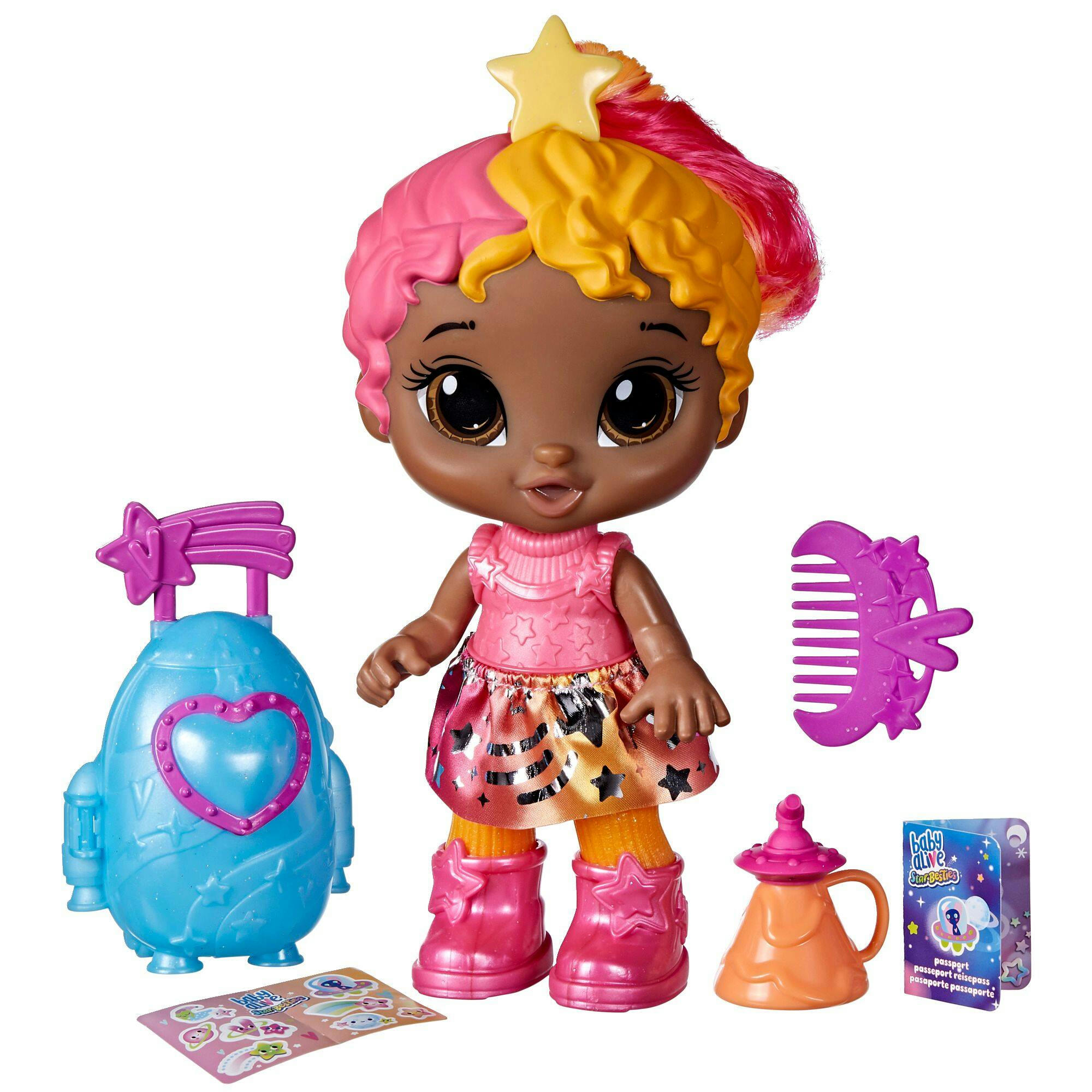 Baby Alive Star Besties Doll Playset, Bright Bella, Ages 3+
