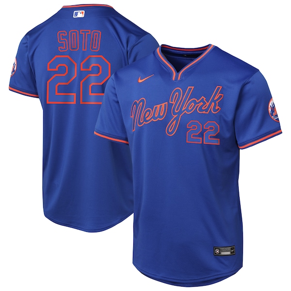 Juan Soto New York Mets Nike Preschool Alternate 2 Limited Jersey – Royal/White