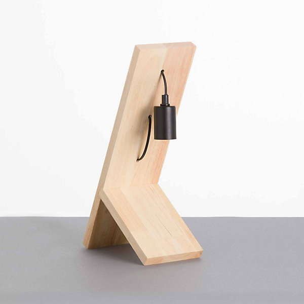 Lampe de table vintage Rua naturelle 18,4x13x45cm 7hSevenOn Deco
