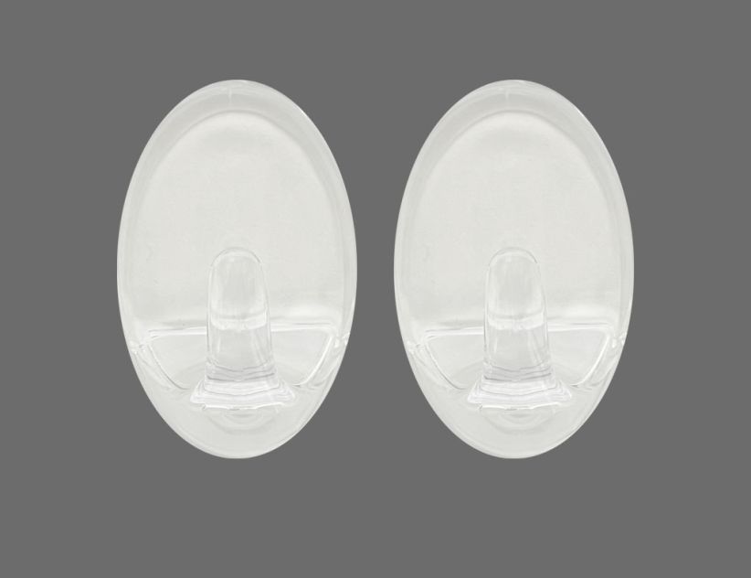 WENKO Maxi-Haken transparent