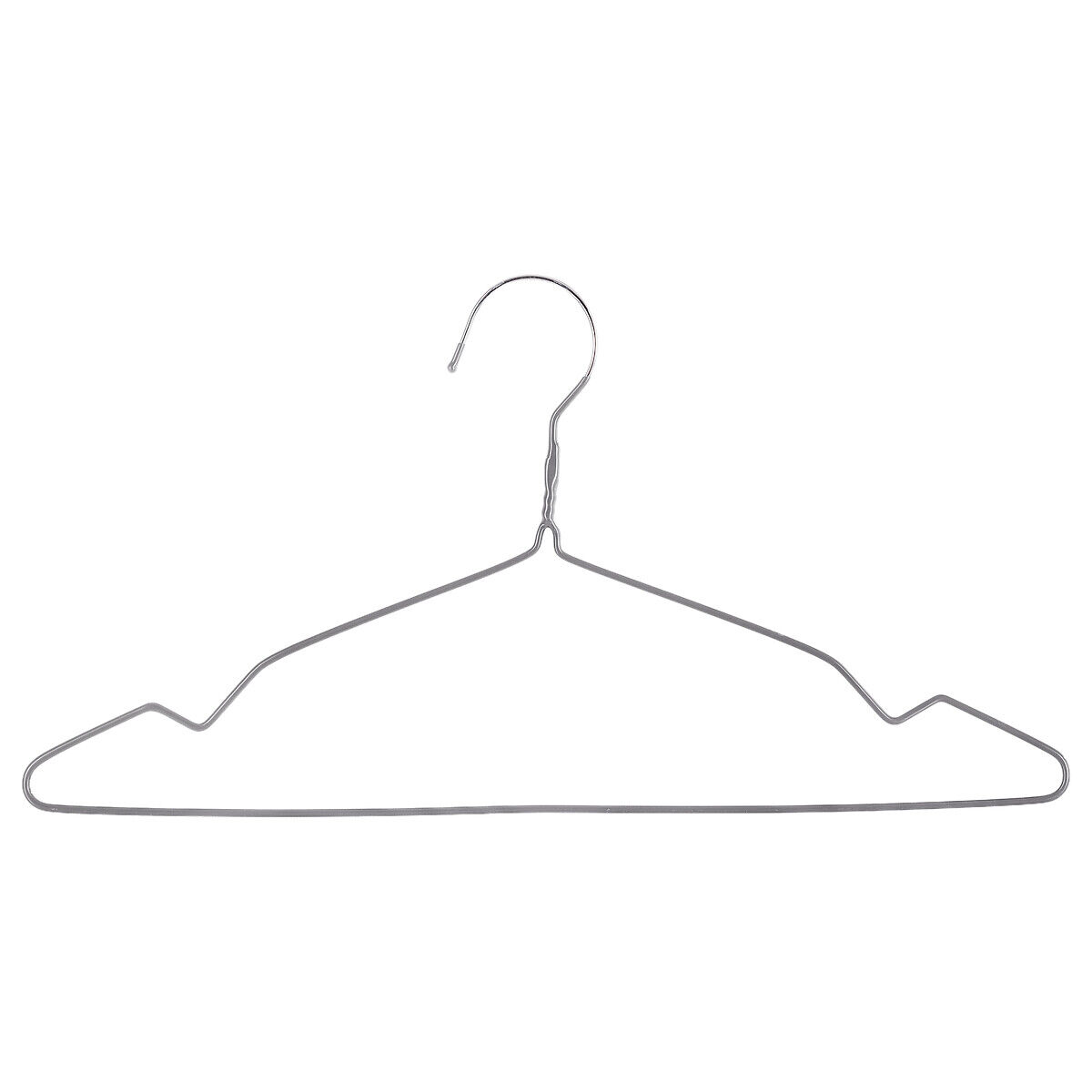 Conjunto de 10 cabides em metal