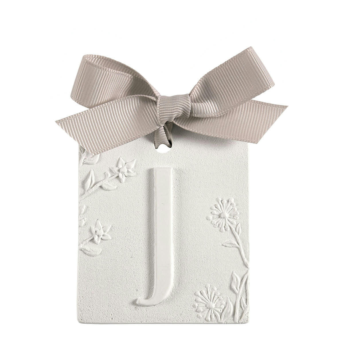 - Décor parfumé lettre J - Fleur de Coton