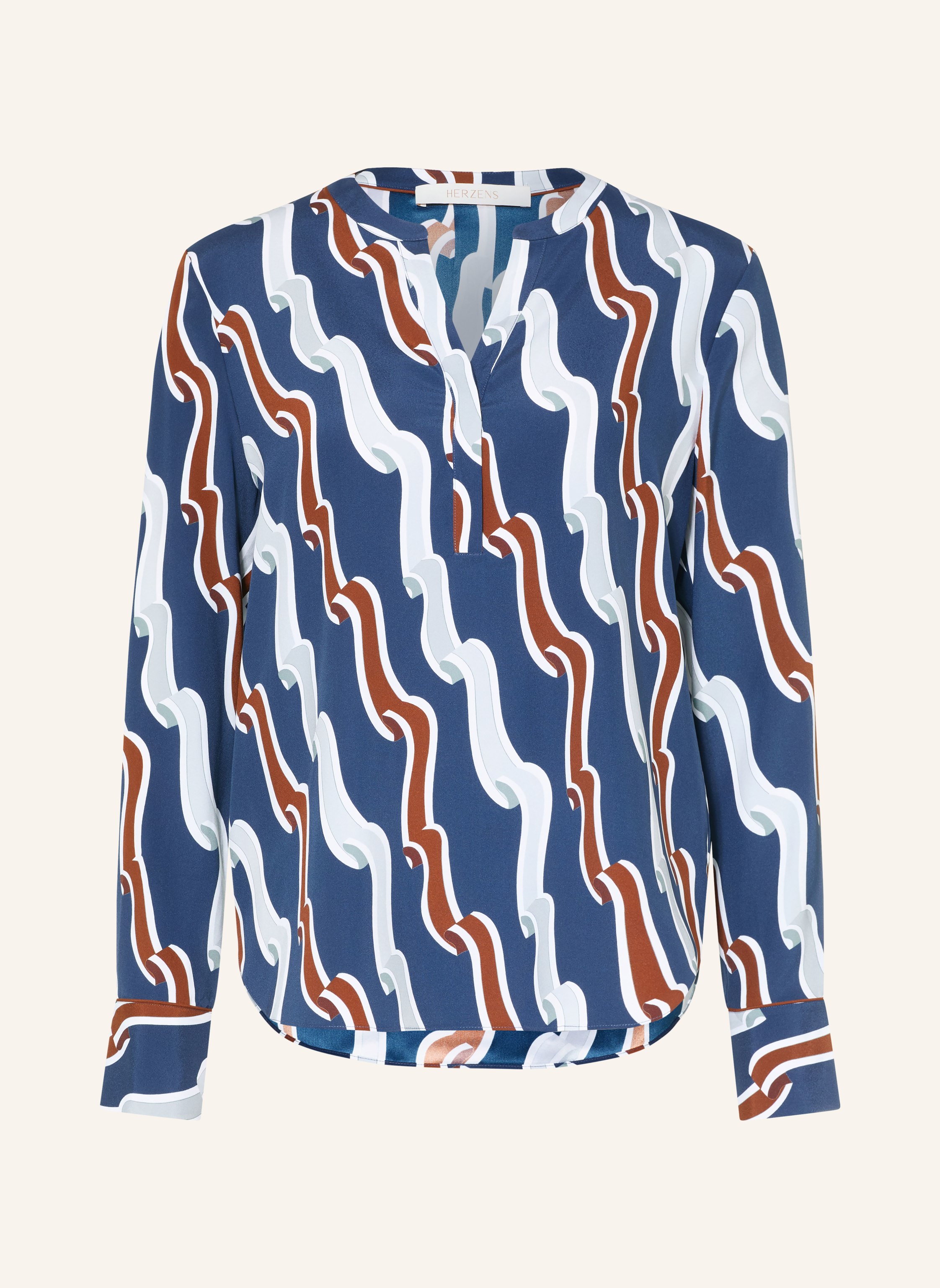HERZENS Blusenshirt mit Seide