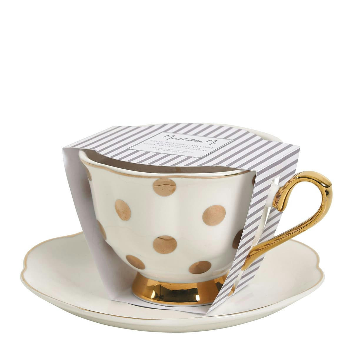 - Bougie parfumée - Pois dorés - Marquise